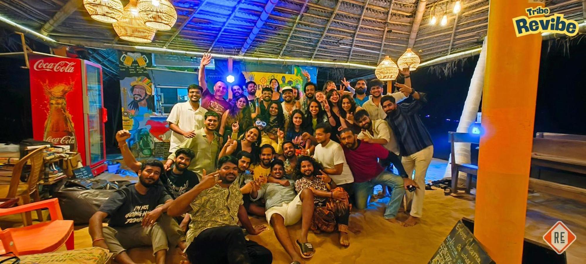 Revibe Beach Hostel Gokarna Гокарна Экстерьер фото